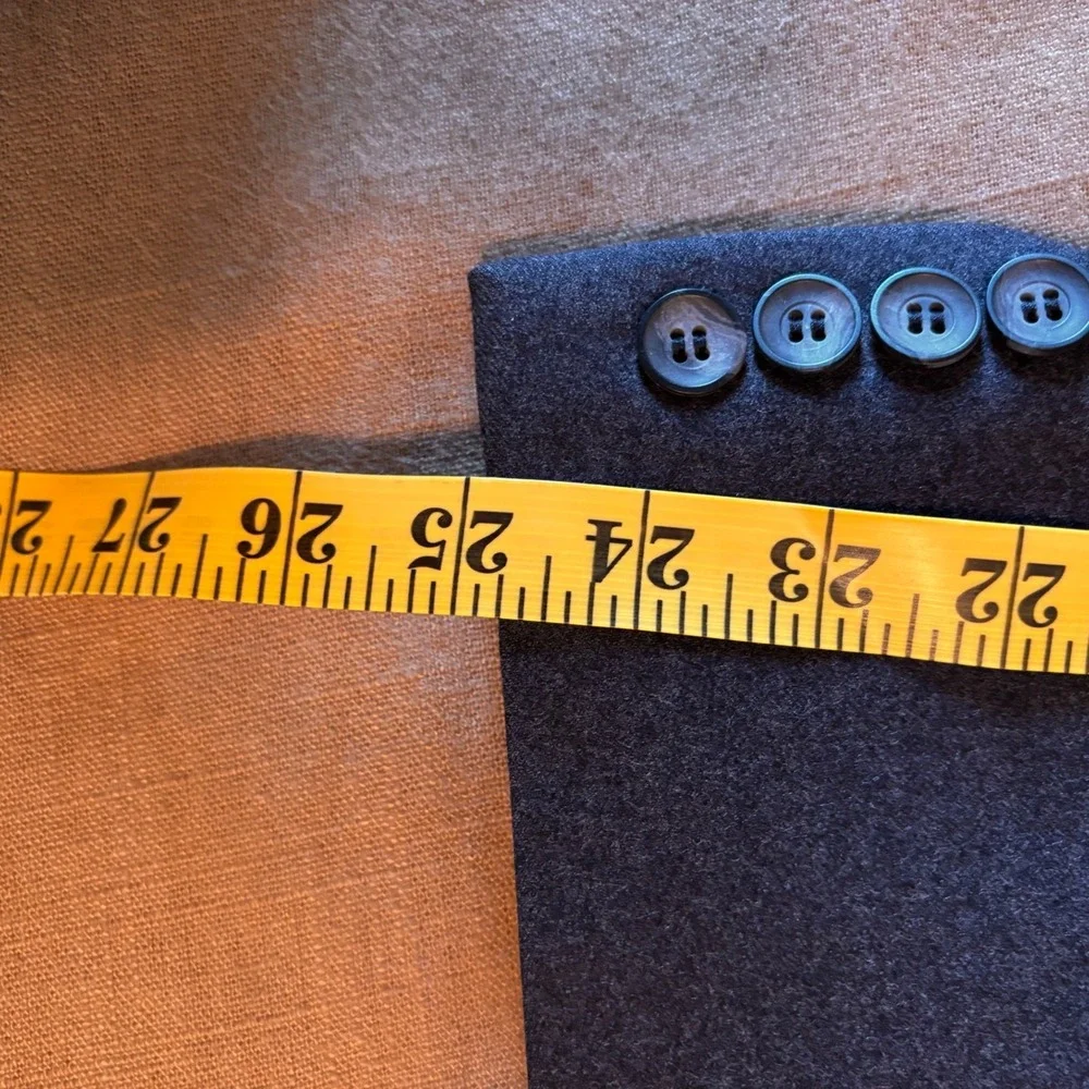 Jos. A. Bank Blazer Executive Collection Charcoal Gray Wool Sport Coat‎ Mens 40R